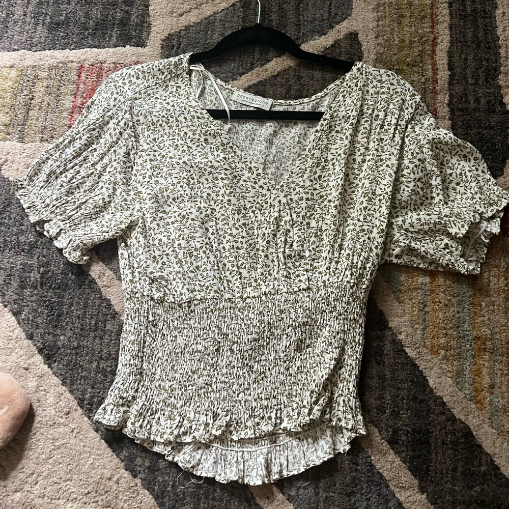 Paper crane blouse